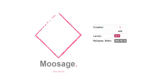 Moosage Writeup from HackMyVM - Walkthrough